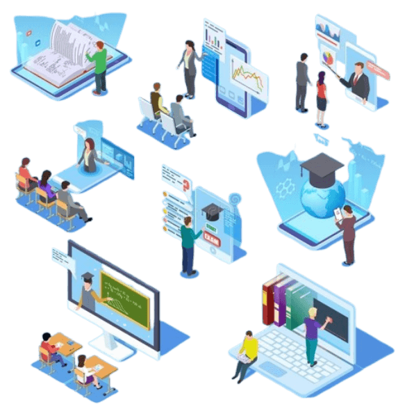 Exam Management Illustration